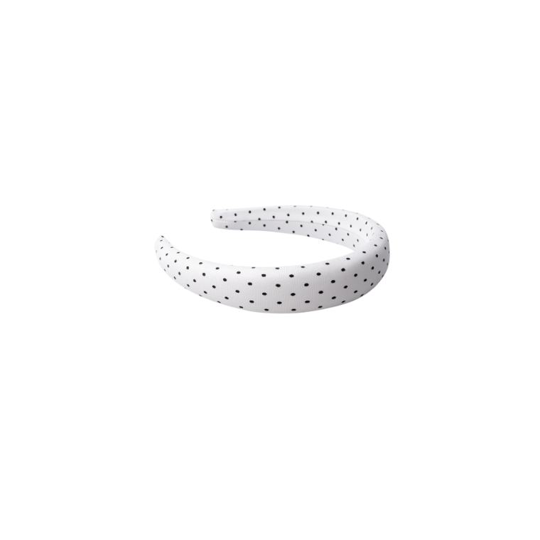 BLACK COLOUR - BCPOLKA headband