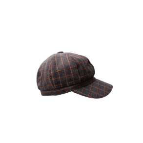 Black Colour - BCROSINA checked cap