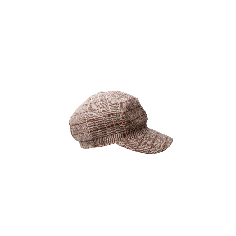 Black Colour - BCROSINA checked cap