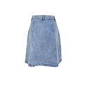 BLACK COLOUR - BCRUSSEL short wrap skirt - Lt. Denim