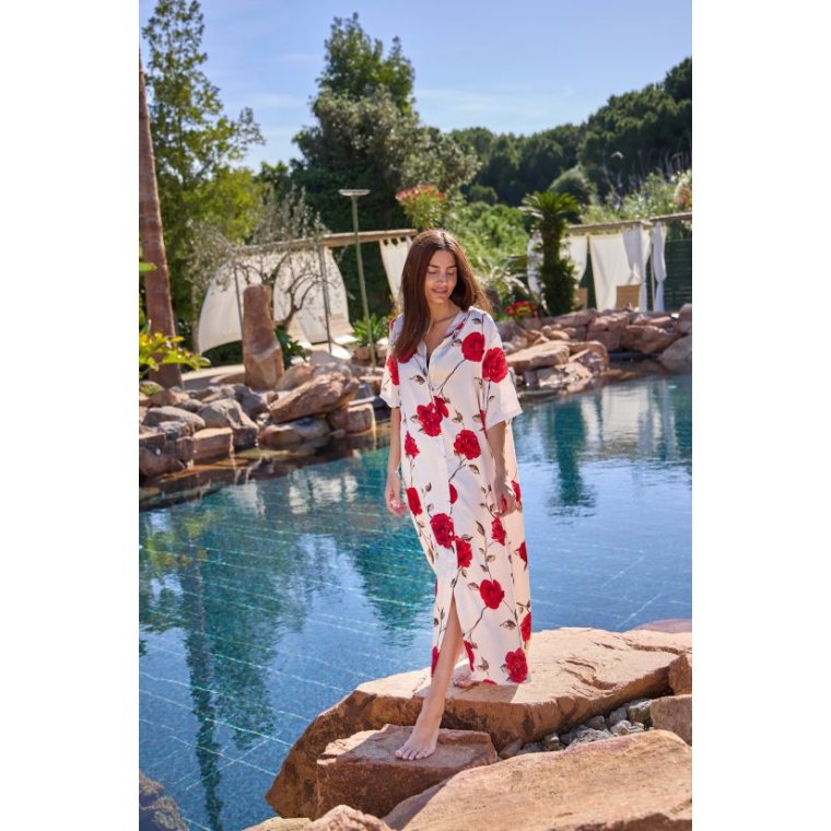 BLACK COLOUR - BCTILLY ROSE dress - Red