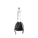 BLACK COLOUR - BCTULIP bucket bag - Black