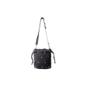 BLACK COLOUR - BCTULIP bucket bag - Black
