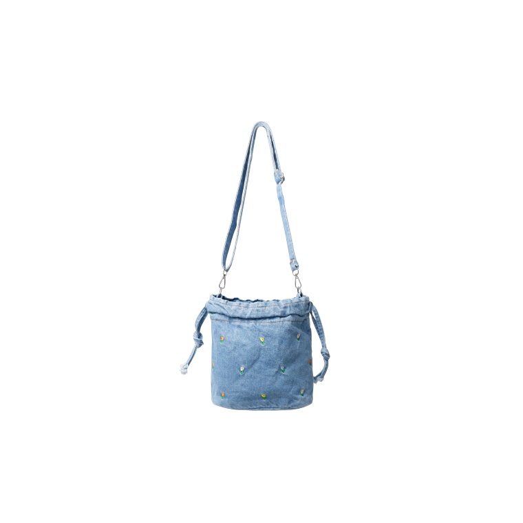 BLACK COLOUR - BCTULIP bucket bag - Lt. Denim