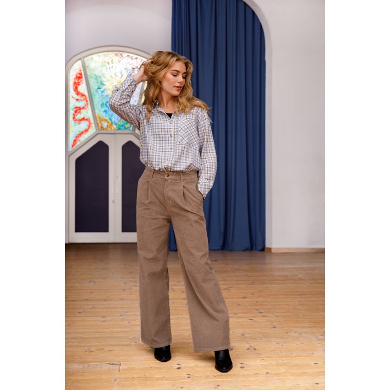 BLACK COLOUR - BCWALTER chequered shirt - Lt. Blue