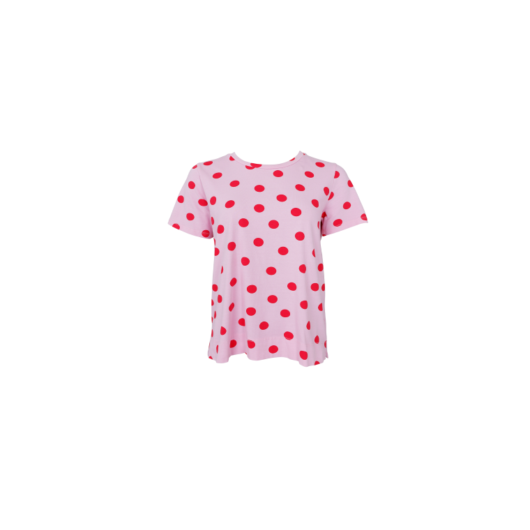 Black Colour - BCZELDA s/s t-shirt - Red Dot
