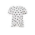 BLACK COLOUR - BCZELDA s/s t-shirt - White Dot