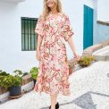 Black Colour - BCZELENE raglan dress - Coral