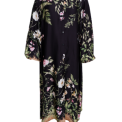 BLACK COLOUR - BCZENNIA flower dress - Black Flower