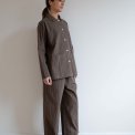Studio Feder - BELLA PANTS - SEERSUCKER - BRUNO CHECK