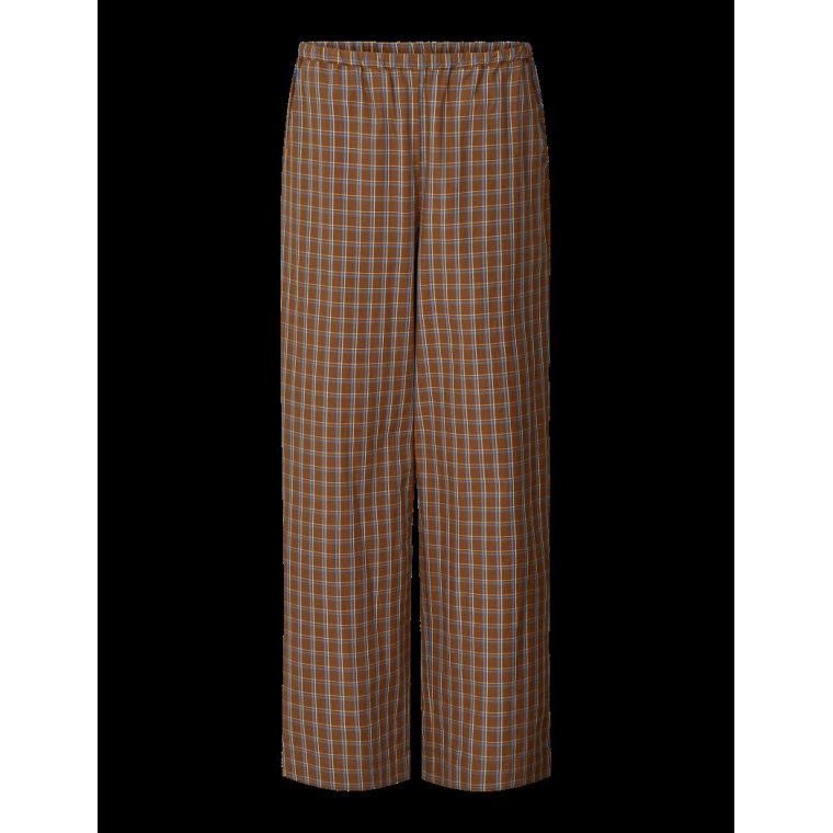Studio Feder - BELLA PANTS - POPLIN - CHESTNUT