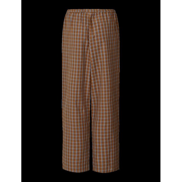 Studio Feder - BELLA PANTS - POPLIN - CHESTNUT
