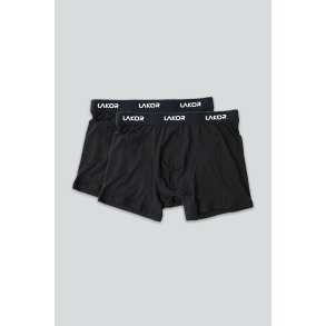 LAKOR - Bamboo Boxers 2-pak - Black