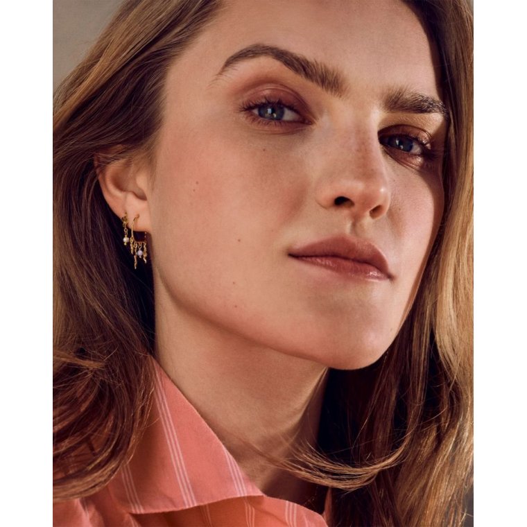 Maanesten - Bayou Earrings - Forgyldt