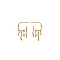 Maanesten - Bayou Earrings - Forgyldt