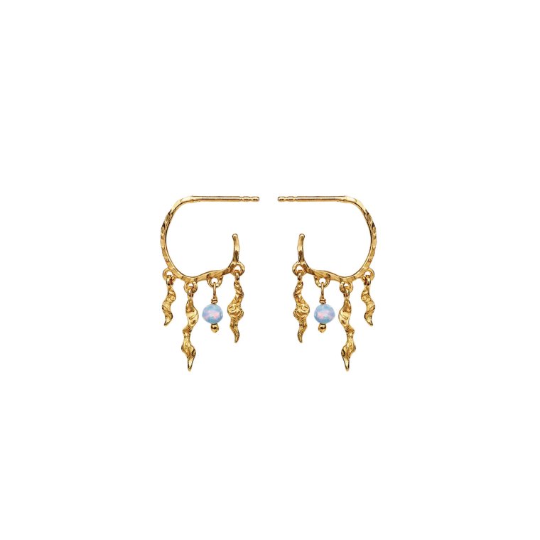 Maanesten - Bayou Earrings - Forgyldt