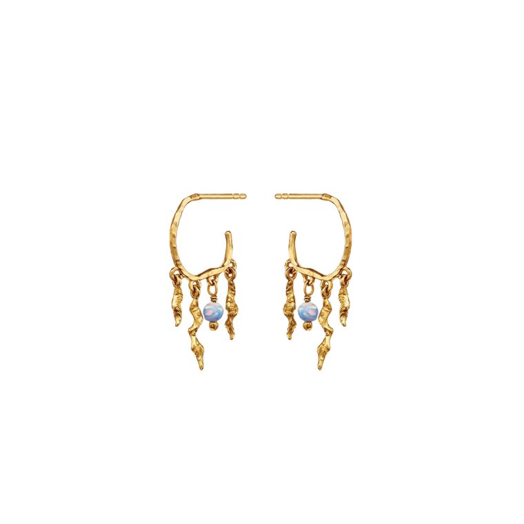 Maanesten - Bayou Earrings - Forgyldt
