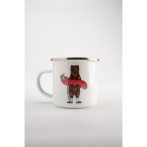 LAKOR - Bear Burrito Emaljekrus