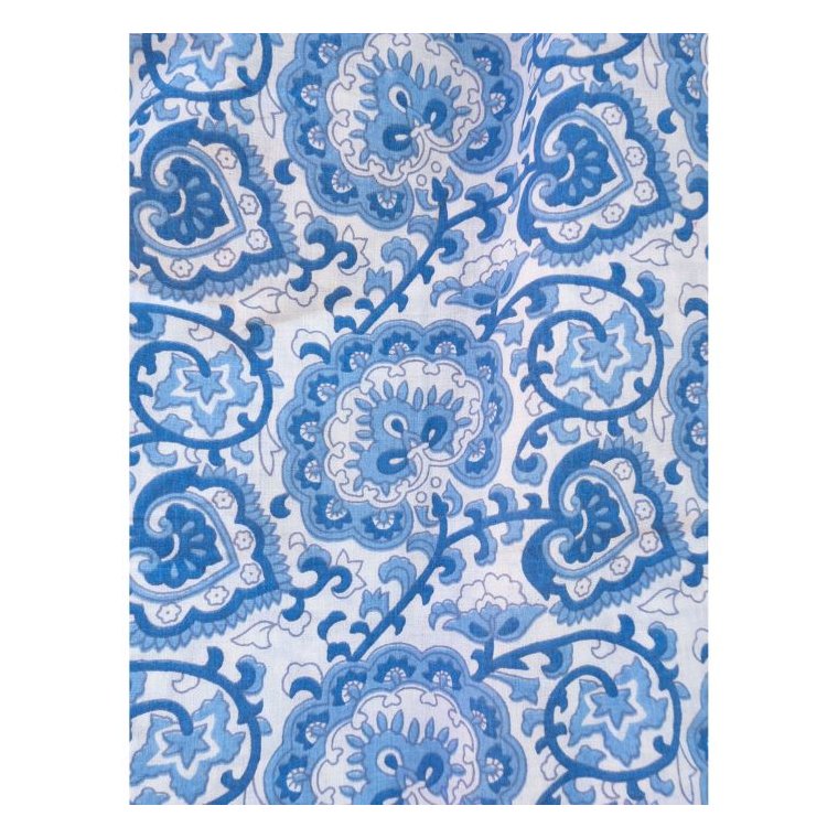 Craft Sisters - Classic Pyjamas Blockprint - Blue Porcelain