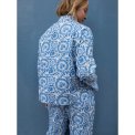 Craft Sisters - Classic Pyjamas Blockprint - Blue Porcelain