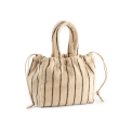 Bongusta - Naram Handbag Small - creme & ink