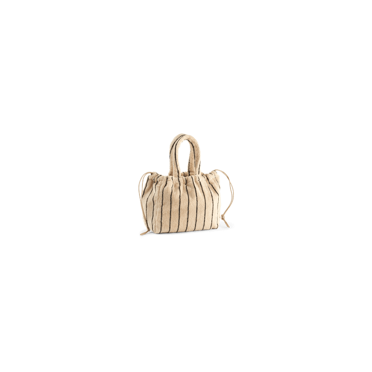 Bongusta - Naram Handbag Small - creme & ink