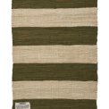 Bongusta - Chindi rug 60x90 - army & beige	