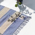 Bongusta - Chindi rug 60x90 - creme & baby lavender