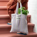 Bongusta - Naram Totebag - lilac & neon yellow