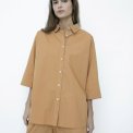 Studio Feder - CECILIA SHIRT - POPLIN - NUT