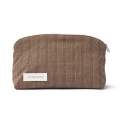 Studio Feder - CELIA MINI TOILETRY BAG - SEERSUCKER - BRUNO CHECK
