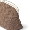 Studio Feder - CELIA MINI TOILETRY BAG - SEERSUCKER - BRUNO CHECK
