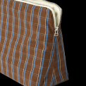 Studio Feder - CELIA TOILETRY BAG - COTTON - CHESTNUT	