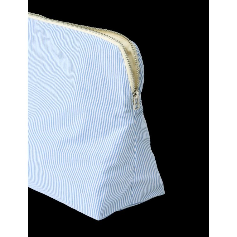 Studio Feder - CELIA TOILETRY BAG - COTTON - MILK STRIPE