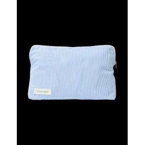 Studio Feder - CELIA TOILETRY BAG - COTTON - MILK STRIPE