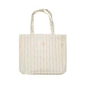 Maanesten - Canvas Totebag - Summer Stripes Blue