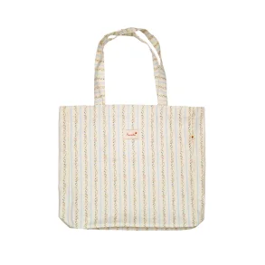 Maanesten - Canvas Totebag - Summer Stripes Blue