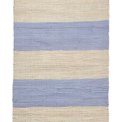 Bongusta - Chindi rug 60x200cm - creme & baby lavender