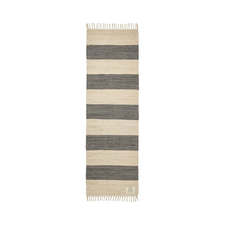 Bongusta - Chindi rug 60x200cm - grey & beige