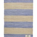 Bongusta - Chindi rug 60x90 - creme & baby lavender