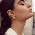 Maanesten - Constantine Earrings - Forgyldt