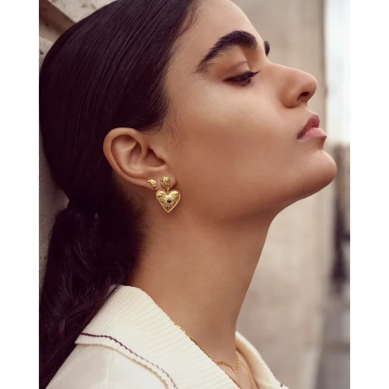 Maanesten - Constantine Earrings - Forgyldt