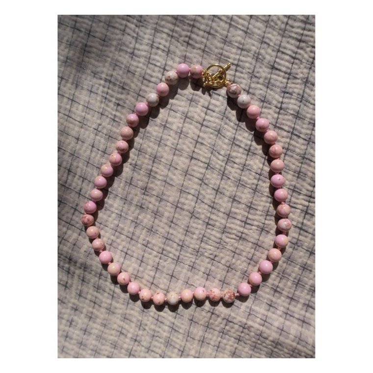 Craft Sisters - Aunties Halskde - Pink Turquoise