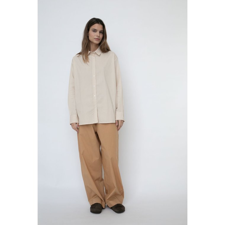 Studio Feder - DAGMAR PANTS - POPLIN - NUT