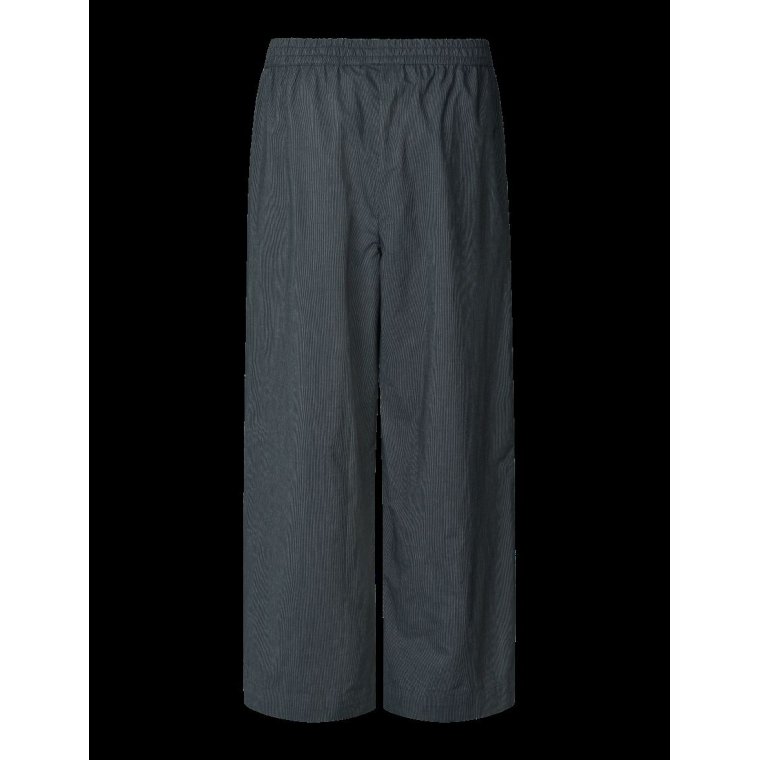 Studio Feder - DAGMAR PANTS - POPLIN - BLACK PINSTRIPE