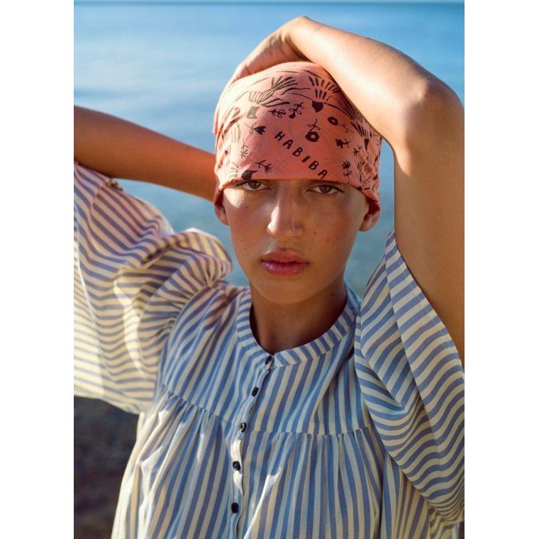 HABIBA - MIO BABYDOLL DRESS - SAPPHIRE