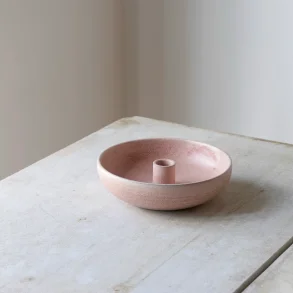 Julie Damhus Studio - Oda lysestage sk�l stor - rosa