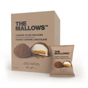 THE MALLOWS - Filled mallows - double caramel choc	 - 5 stk.