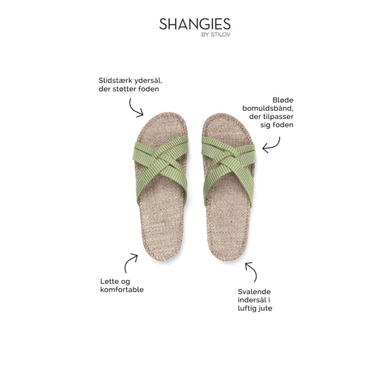 SHANGIES, WOMEN #1 - Green Leaves