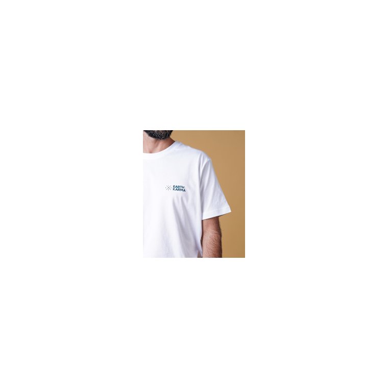 ELSK - EARTH KARMA BRUSHED T-SHIRT - 014 OPTIC WHITE - UNISEX